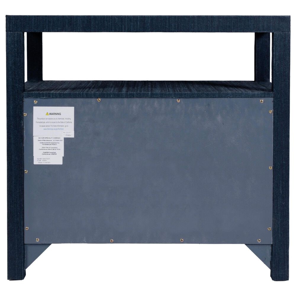 Butler Specialty Company Nora 2-Drawer Nightstand in Blueberry, , large