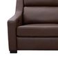 Oxford Furniture Leather Power Reclining Sofa in Ajax Umber, , large
