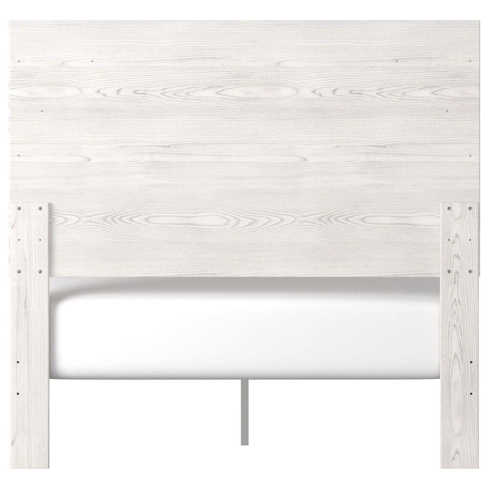 Ashley Gerridan 3 Piece Full Bedroom Set in White and Gray, , large
