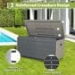 Hearth and Haven 160-Gallon Outdoor Storage Box with 3-Reinforced Crossbar Design in Gray, , large