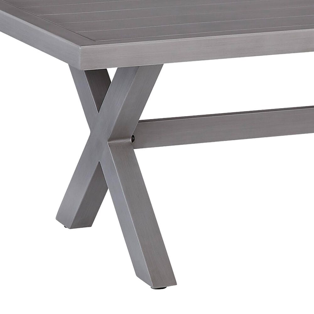 Ashley Half Moon Beach Rectangular Cocktail Table in Gray, , large