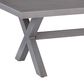 Ashley Half Moon Beach Rectangular Cocktail Table in Gray, , large