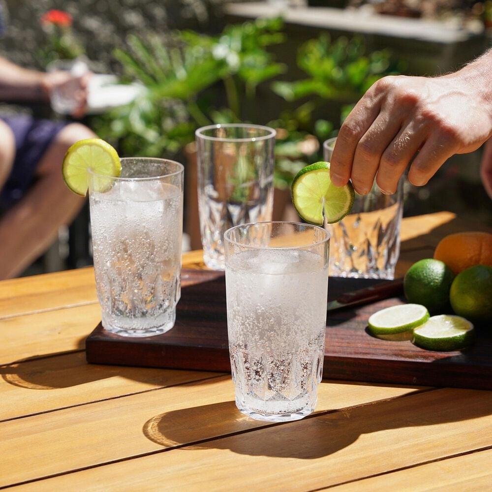 True Shatterproof Acrylic Highball Tumbler in Clear &#40;Set of 4&#41;, , large