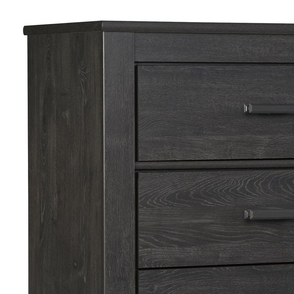 Ashley Brinxton 5 Drawer Chest in Charcoal, , large