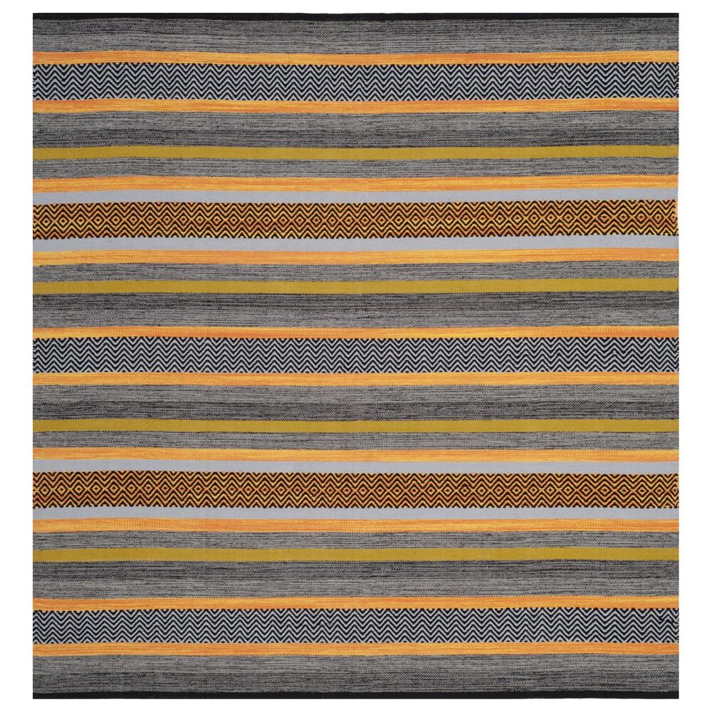 Safavieh Montauk 6" Square Navy and Multicolor Area Rug, , large