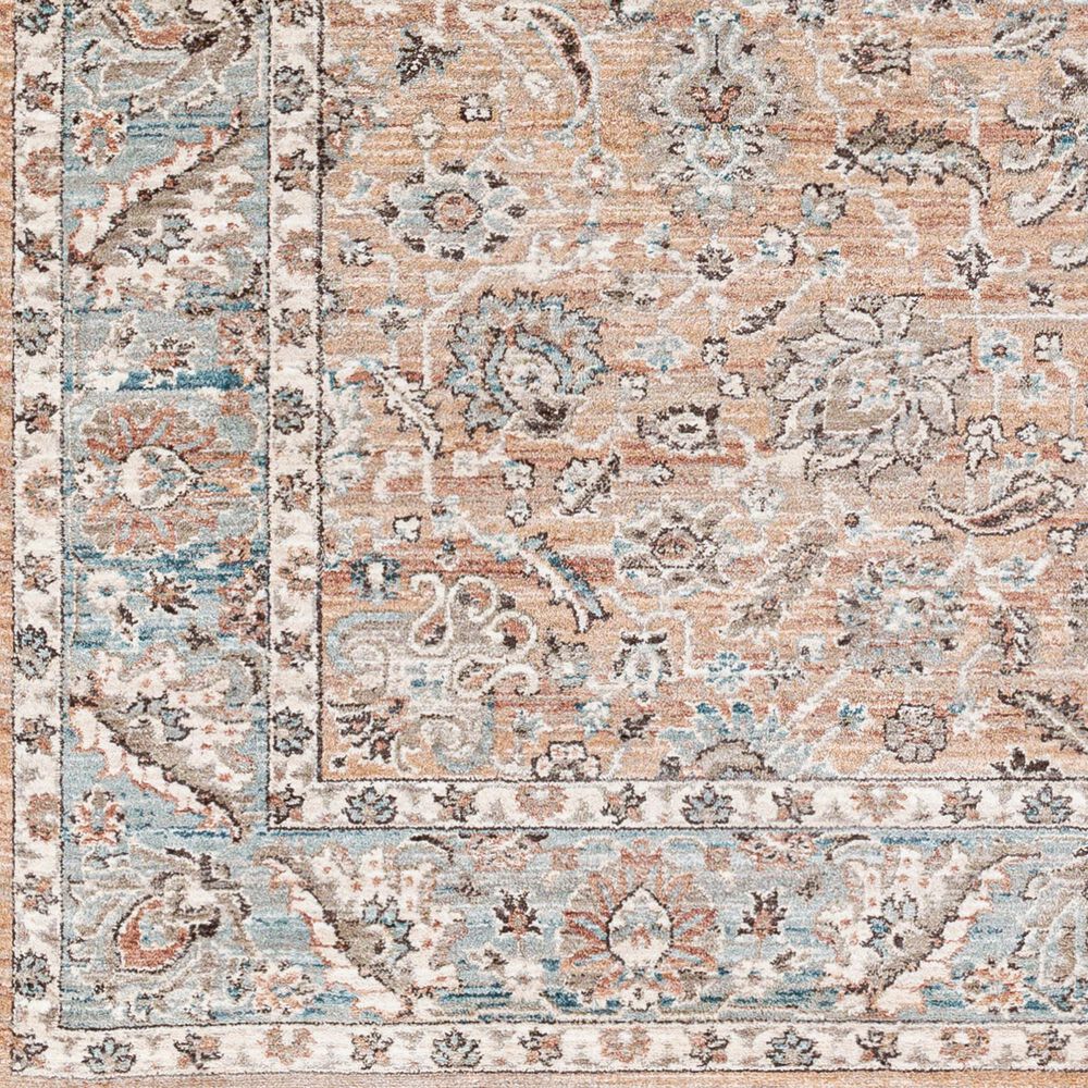 Surya Carlisle Oriental 5&#39;3&quot; x 7&#39;9&quot; Mauve, Pale Blue, Ivory, Light Gray, Brick Red, Dusty Sage and Medium Brown Area Rug, , large