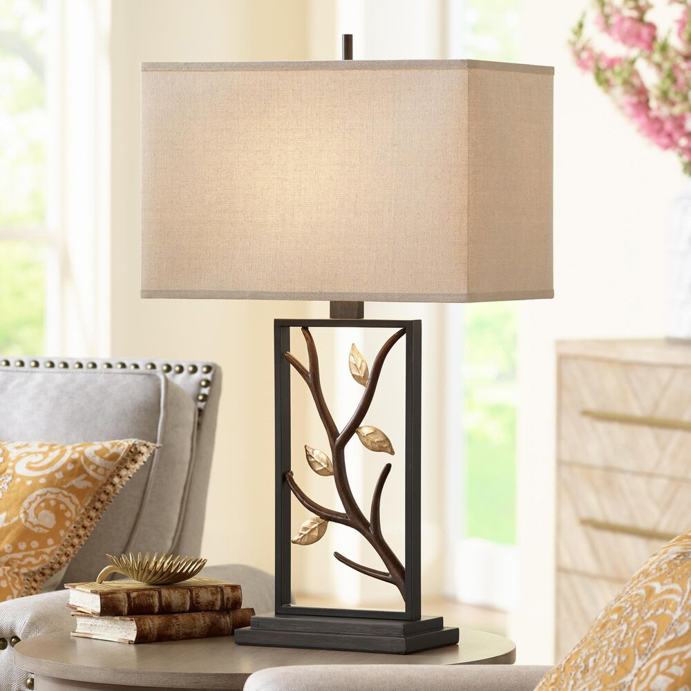 Pacific Coast Lighting Vera Table Lamp in Bronze W/Gold NFM