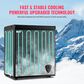 HOMLUX 5 Cu. Ft. Chest Freezer with Adjustable Thermostat in Black, , large