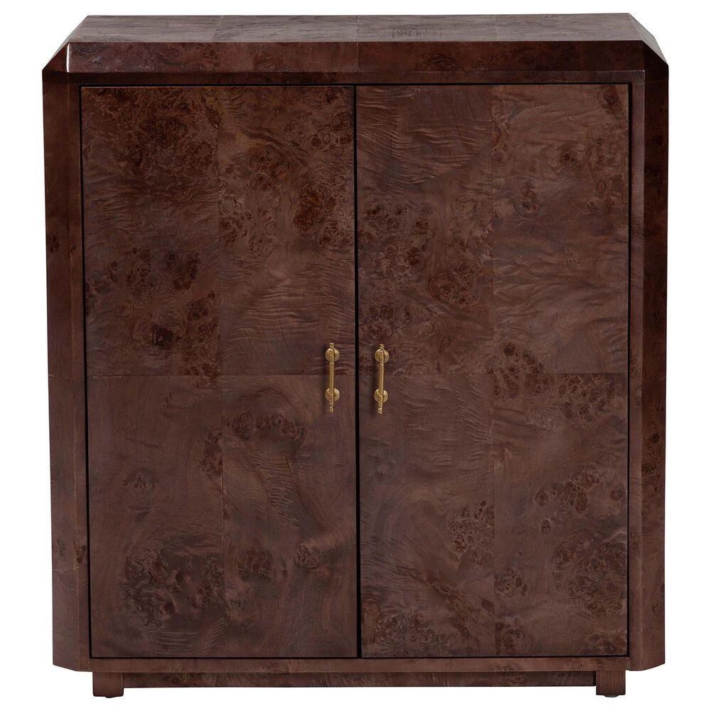 Baxton Studio Valora Storage Cabinet in Dark Walnut Brown, , large