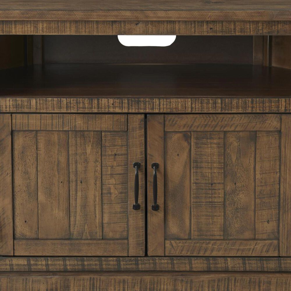 Forma &amp; Co Rustic Corner 30" Corner TV Stand in Natural, , large