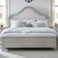 Legacy Classic Belhaven Queen Upholstered Panel Bed in Weathered Plank, , large