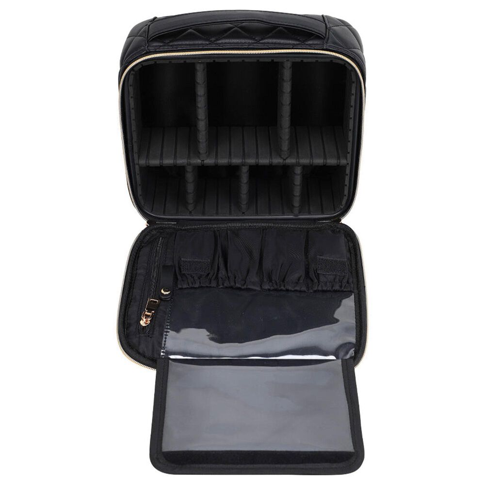 Sandy Lisa St. Tropez Makeup Bag in Black, , large