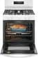 Frigidaire 30" Freestanding Natural Gas Range in White, , large