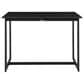 Blue River Encinitas 5-Piece Patio Bar Table Set in Black, , large