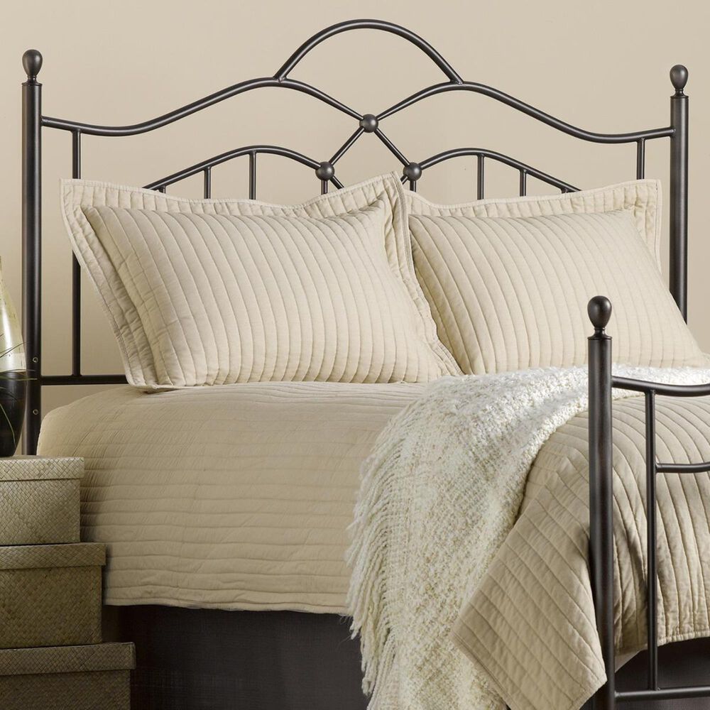 Richlands Furniture Oklahoma Full Headboard and Frame in Bronze, , large