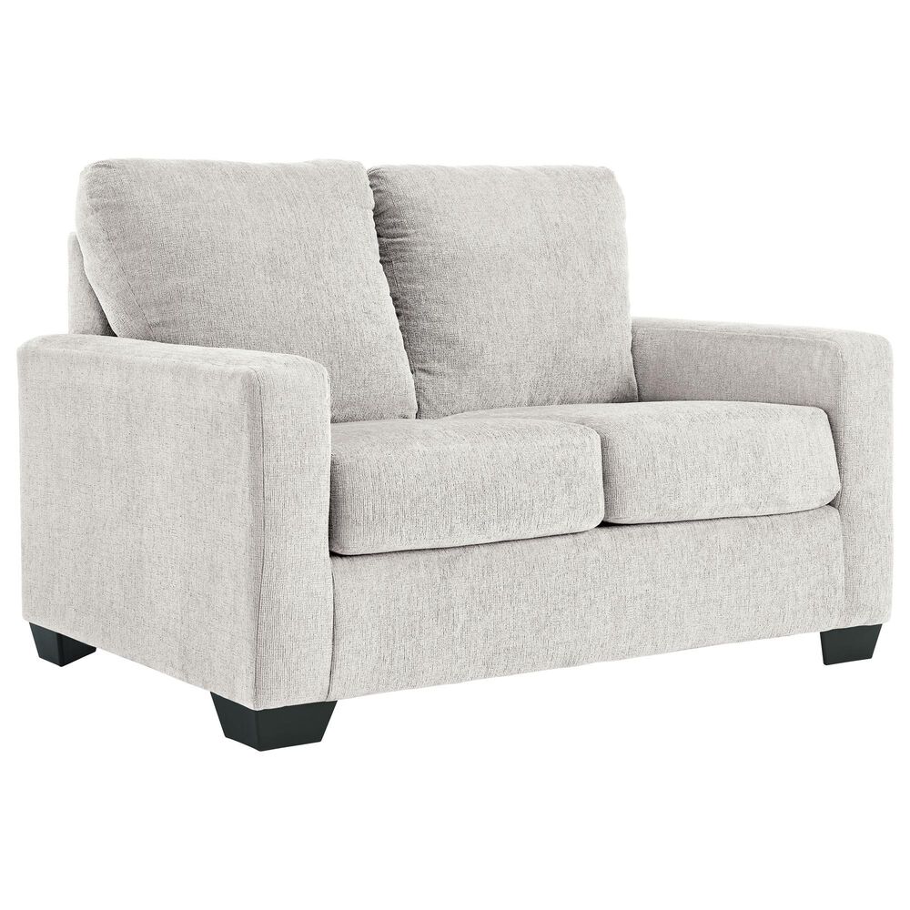 Ashley Rannis Stationary Twin Sofa Sleeper in Snow, , large