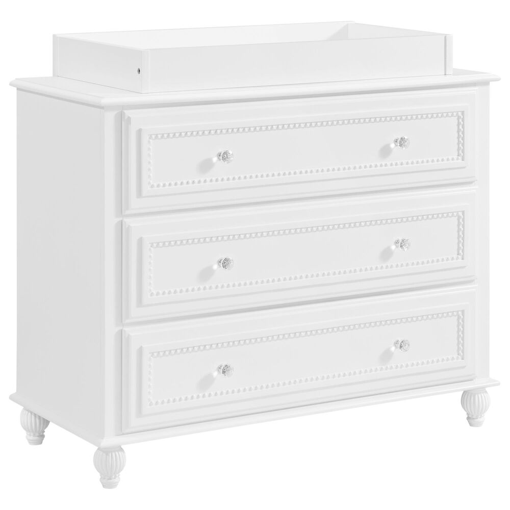 Oxford Baby Briella 3-Drawer Dresser in White, , large
