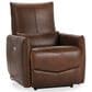 Classic Home Thaya Power Recliner Chair in Antique Brown, , large