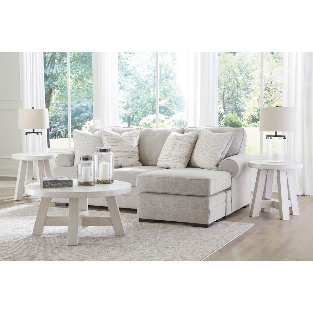 Ashley Eastonbridge Stationary Sofa Chaise in Shadow, , large