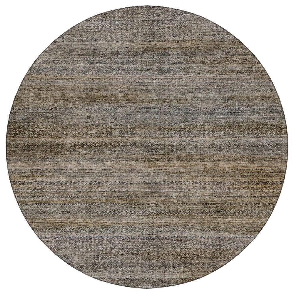 Dalyn Rug Company Vico VC1 Taupe 8" Round Area Rug, , large