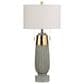 Crestview Collection Wilkerson Table Lamp in Grey and Gold, , large