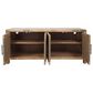 Shell Island Furniture Augustine 4 Door Credenza in Brown, , large