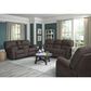 HomeStretch Rhino Manual Reclining Sofa in Pewter, , large