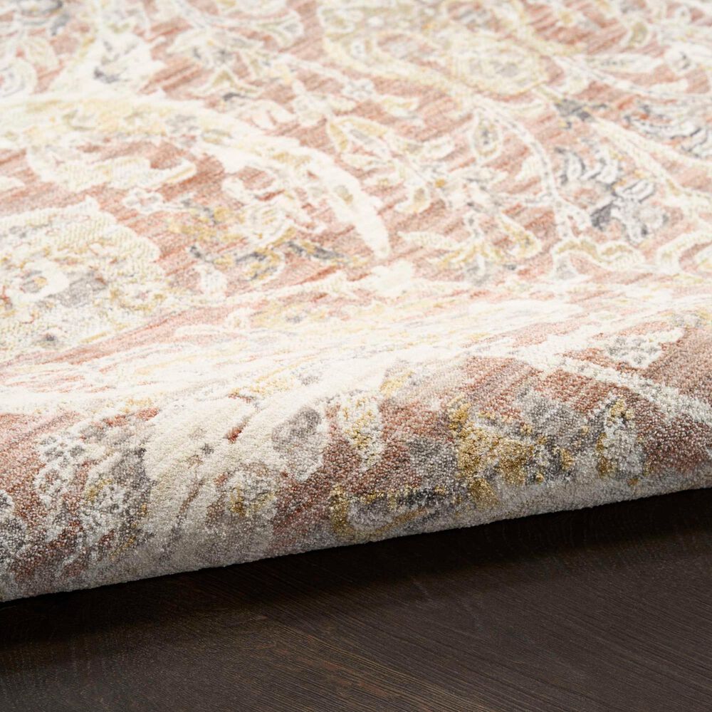 Nourison Antique Fusion Brick 9' x 11'10" Area Rug, , large