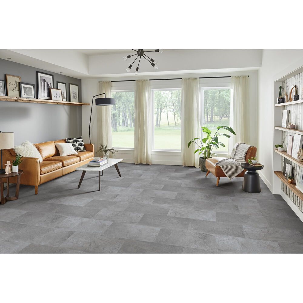 Mannington Adura Rigid Meridian Steel 12" x 24" Luxury Vinyl Tile, , large