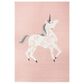 Safavieh Carousel CRK163 5"3" x 7"6" Pink and Ivory Kids  Area Rug, , large