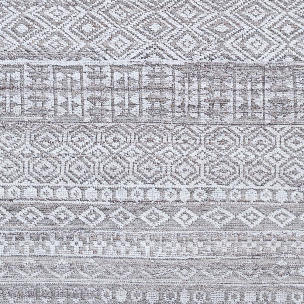 Surya Pompei Gray, White, Dark Brown, Taupe and Light Gray 10&#39; x 14&#39; Area Rug, , large