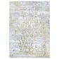 Couristan Calinda Samovar 2" x 3" Gold, Silver and Ivory Area Rug, , large