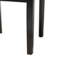 Baxton Studio Genesis Side Chair with Beige Cushion in Dark Brown (Set of 2), , large