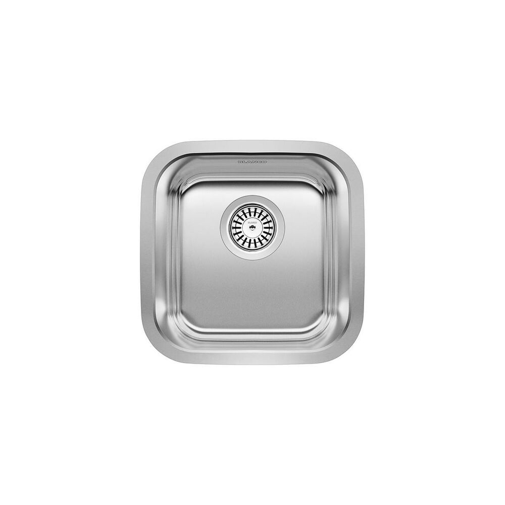 Blanco Stellar 15" Bar Kitchen Sink in Refined Brushed, , large