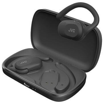 JVC Nearphones Open-Ear True Wireless Earbuds in Black, , large
