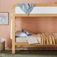 Walker Edison Adyn Twin over Twin Bunk Bed in Walnut, , large