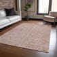 Dalyn Rug Company Ravenna RN5 8" x 10" Coral Area Rug, , large