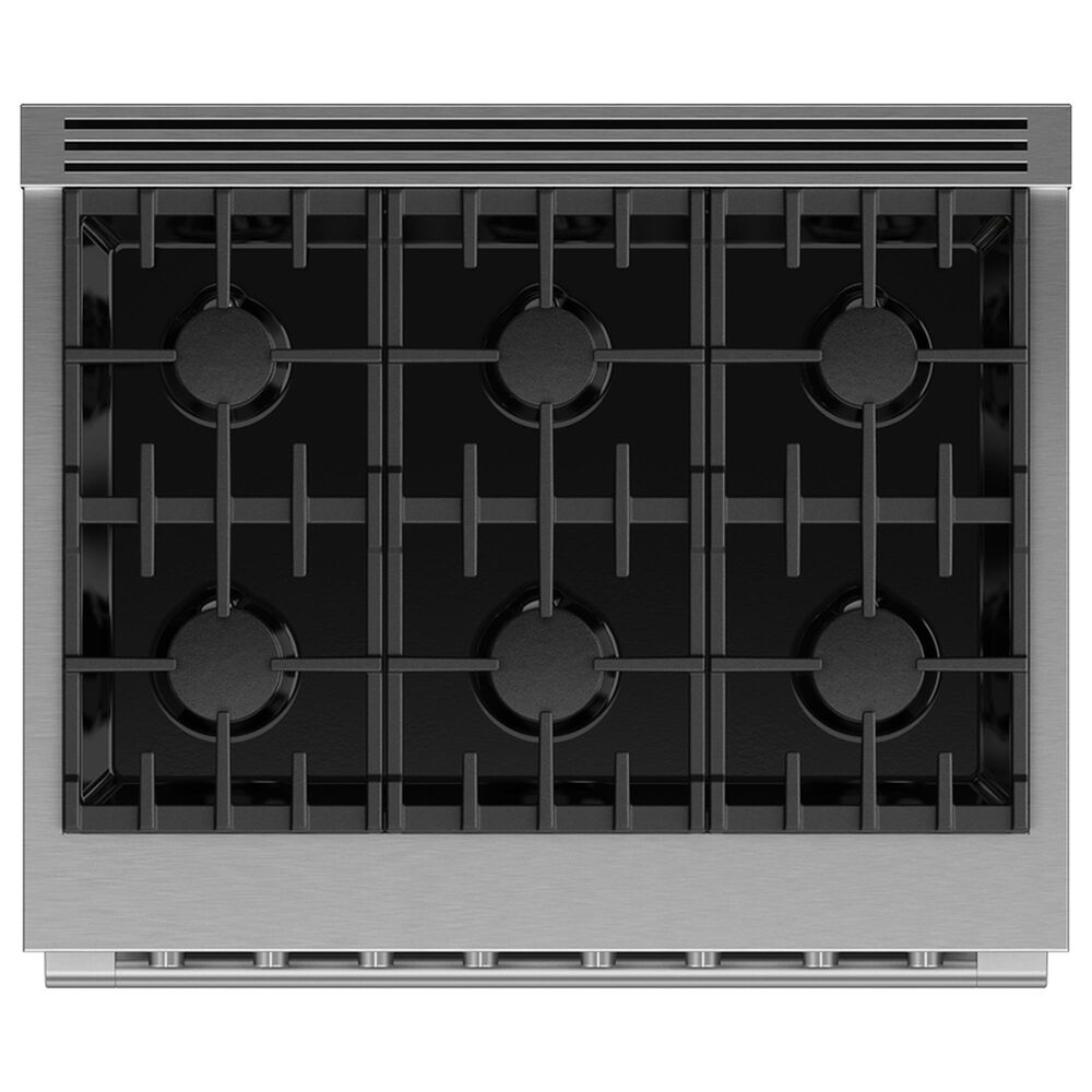 Fisher &amp; Paykel 36&quot; Freestanding Liquid Propan Gas Range with 6 Burners in Stainless Steel, , large