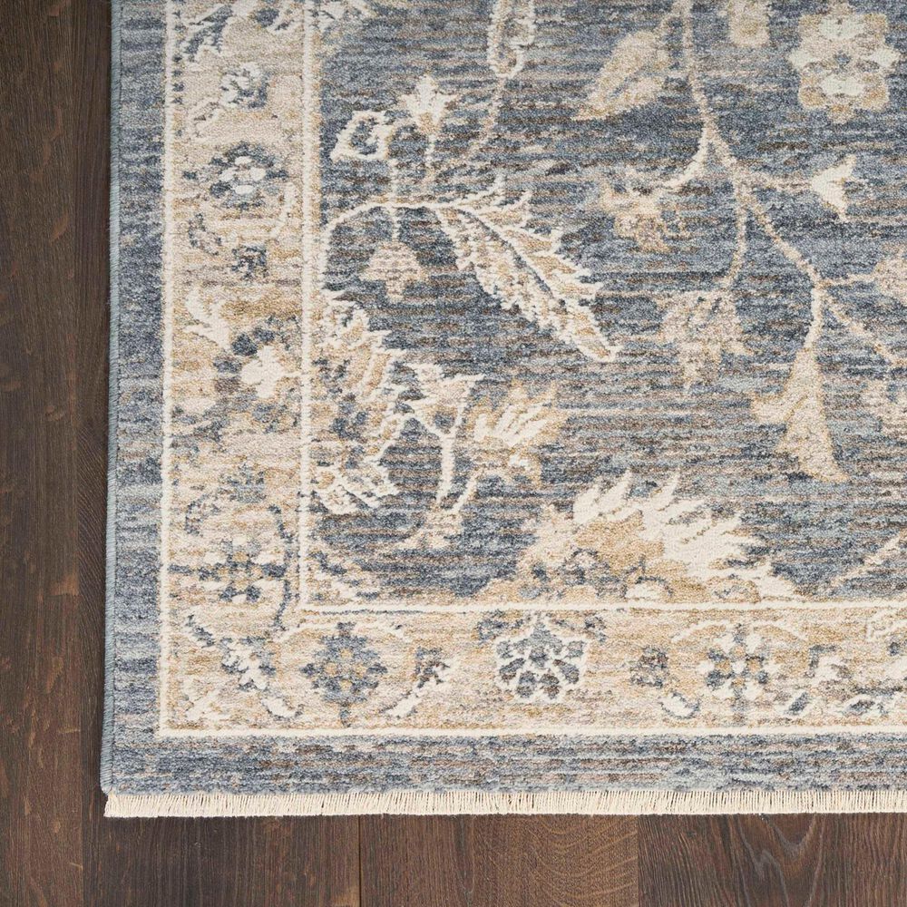 Nourison Retreat RET01 Blue 9'6" x 13'2" Area Rug, , large