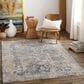 Surya Aspendos 10" x 13"11" Denim, Gray, Wheat, Taupe, Black and Light Beige Area Rug, , large