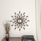 Maple and Jade Wall Clock in Silver and Black, , large