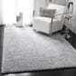 Safavieh August Shag AUG900G 8" x 10" Silver Area Rug, , large