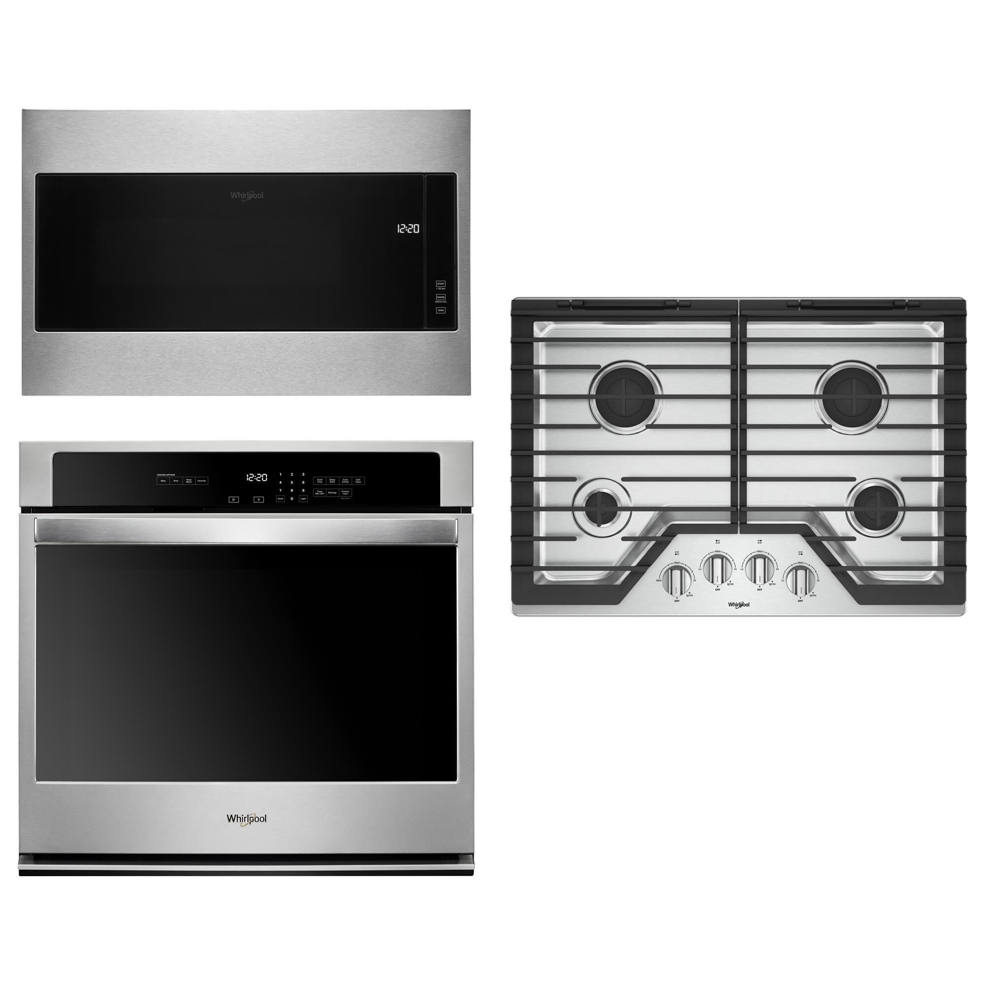 whirlpool stainless steel wall oven