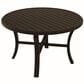 Tropitone Banchetto and Shoreline 5-Piece Patio Dining Set in Gray Gate, , large