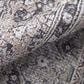 Feizy Percy 4" x 6" Charcoal and Ivory Area Rug, , large