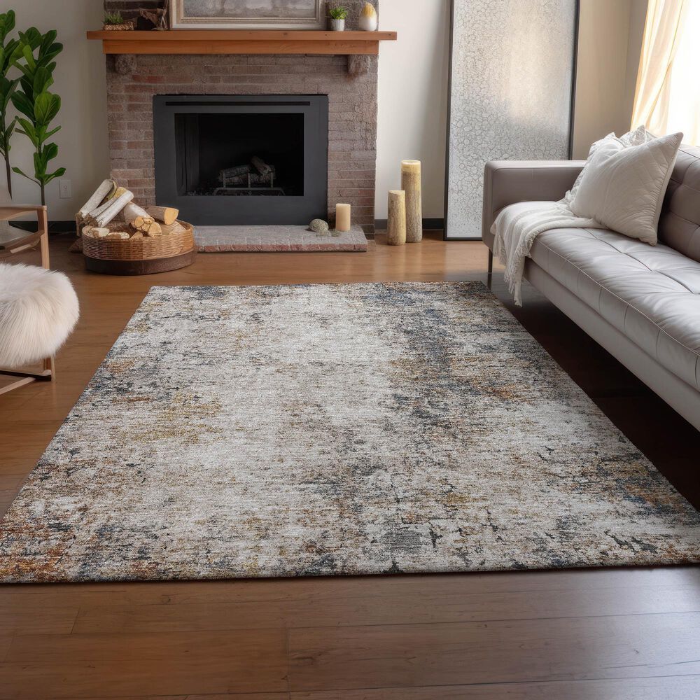 Dalyn Rug Company Neo NO4 10&#39; x 14&#39; Putty Area Rug, , large