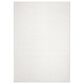 Safavieh August Shag AUG900A 6" x 9" White Area Rug, , large