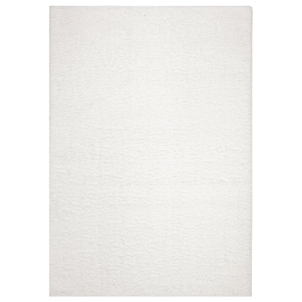 Safavieh August Shag AUG900A 6" x 9" White Area Rug, , large