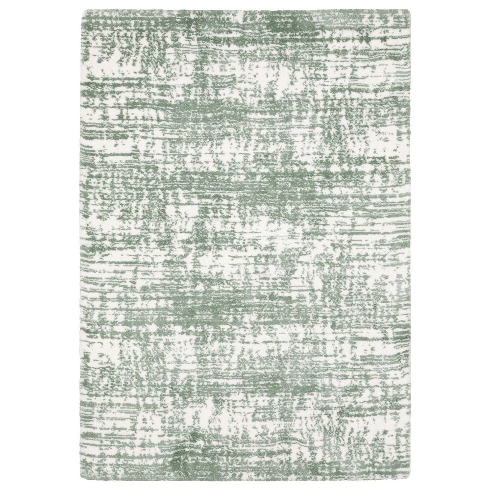 Oriental Weavers Galileo GAL09 Green and Ivory 7"10" x 10"10" Area Rug, , large
