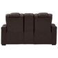 Ashley Owner"s Box Power Reclining Loveseat with Console in Thyme, , large